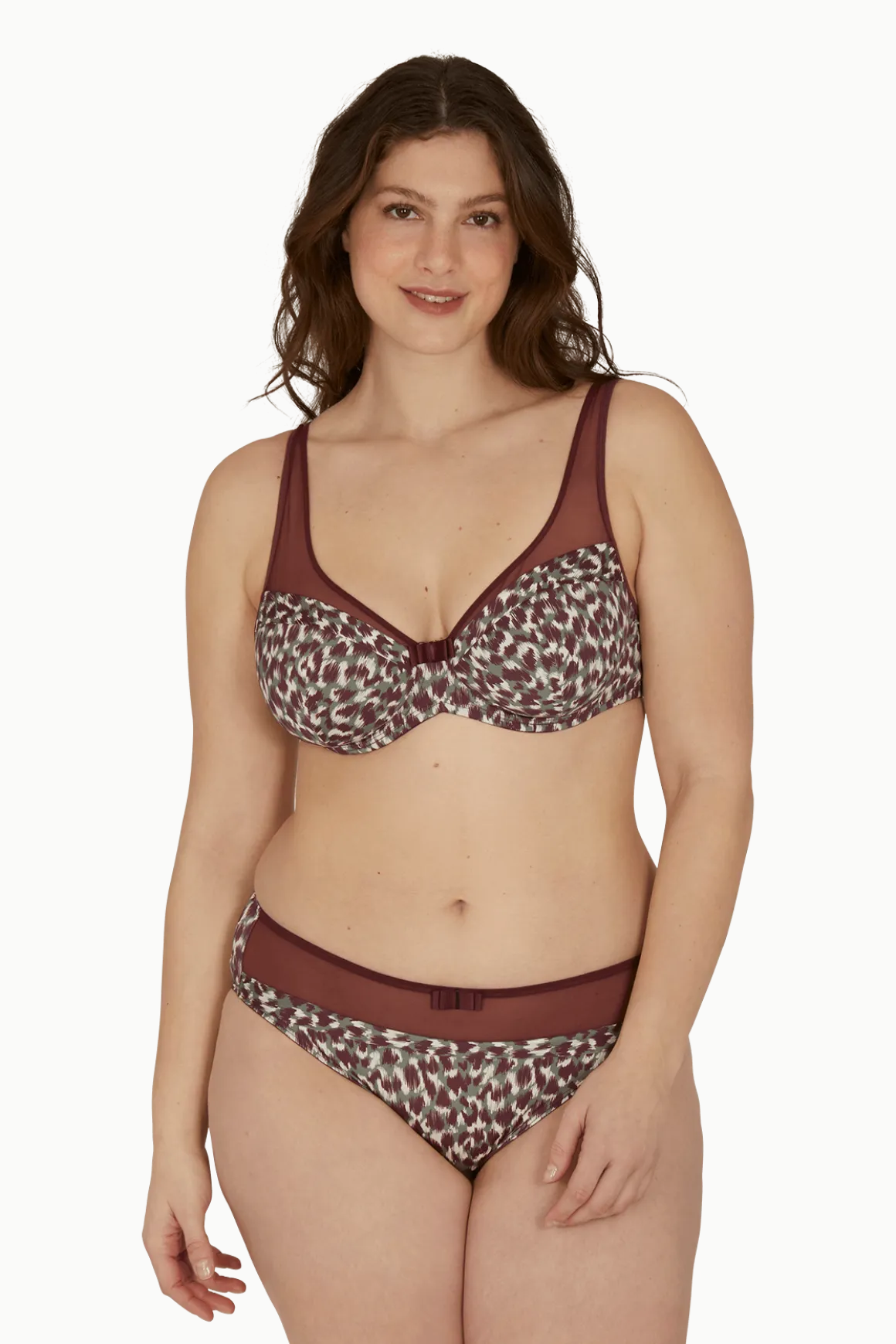 Soutien-gorge à armatures Tulle Design - Félin