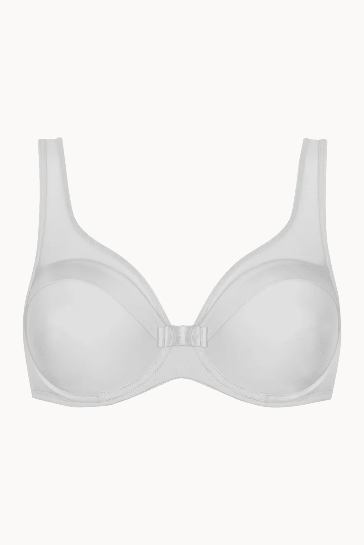 Soutien-gorge à armatures Tulle Design - Blanc