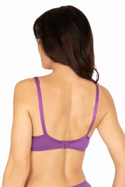 Soutien-gorge à armatures Tulle Design - Violet