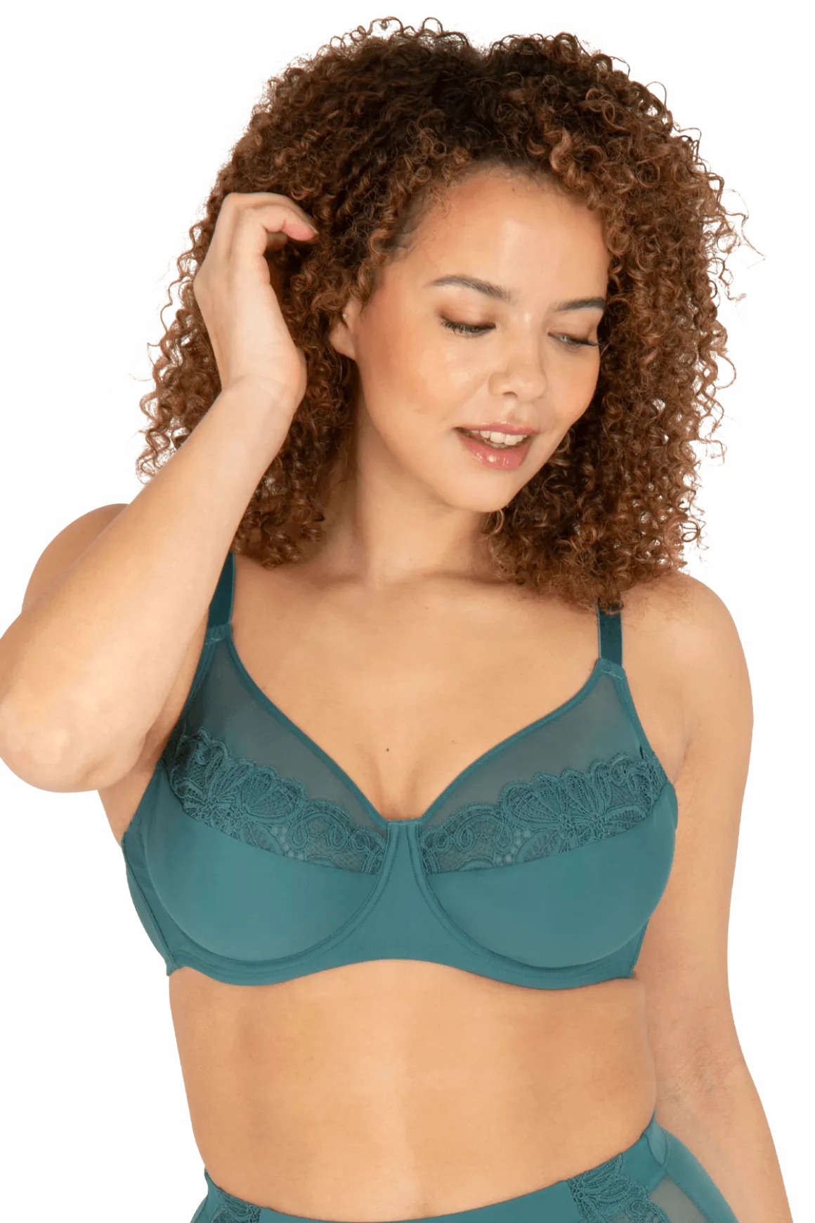 Soutien-gorge à armatures Well Allure L'Original - Vert paon