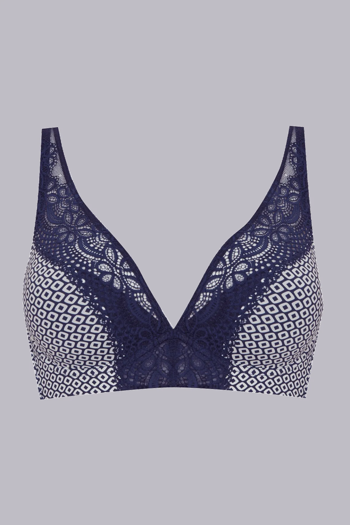 Soutien-gorge coques en dentelle et microfibre L'irrésistible - Illusion