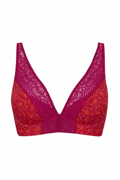 Soutien-gorge coques en dentelle et microfibre L'irrésistible - Tiaré