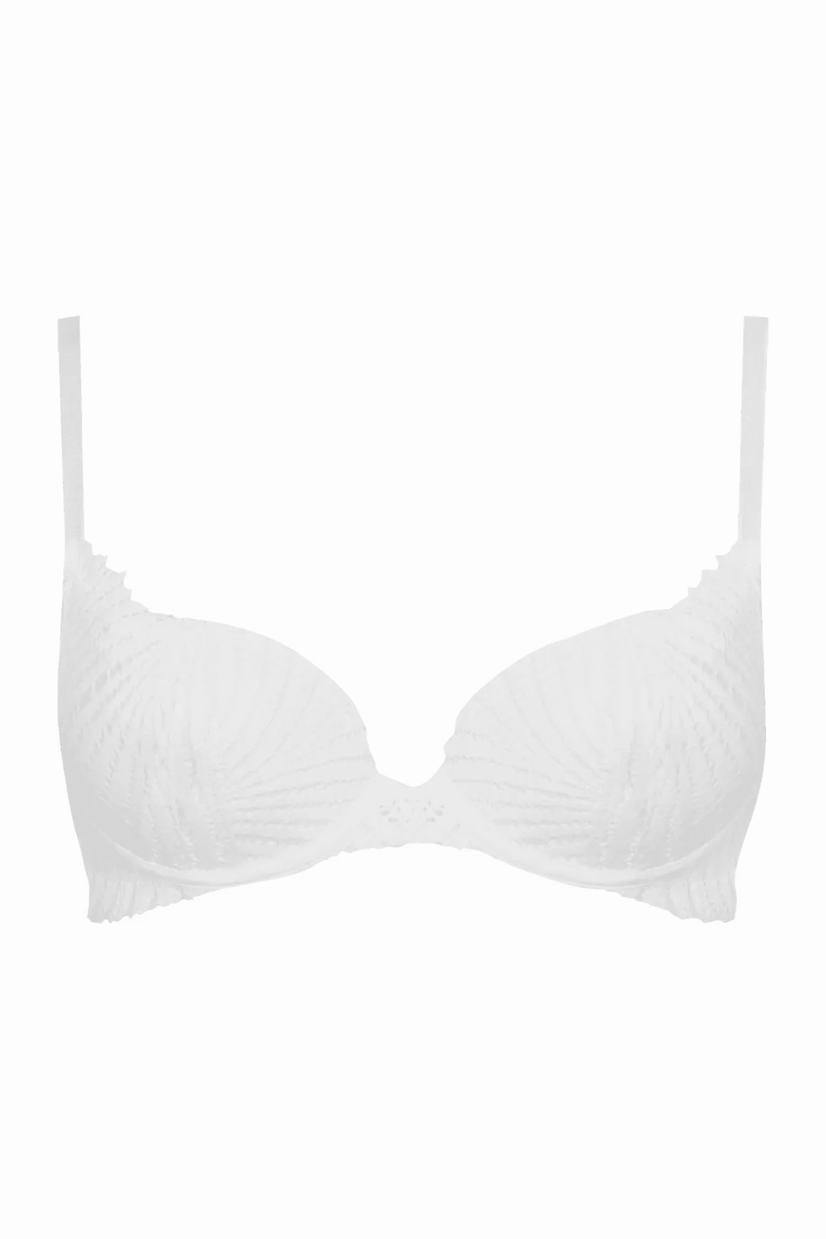 Soutien-gorge à coques Muse - Blanc