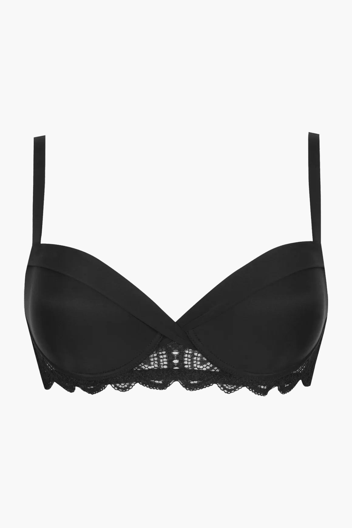 Soutien-gorge coques Vertige Drapé - Noir