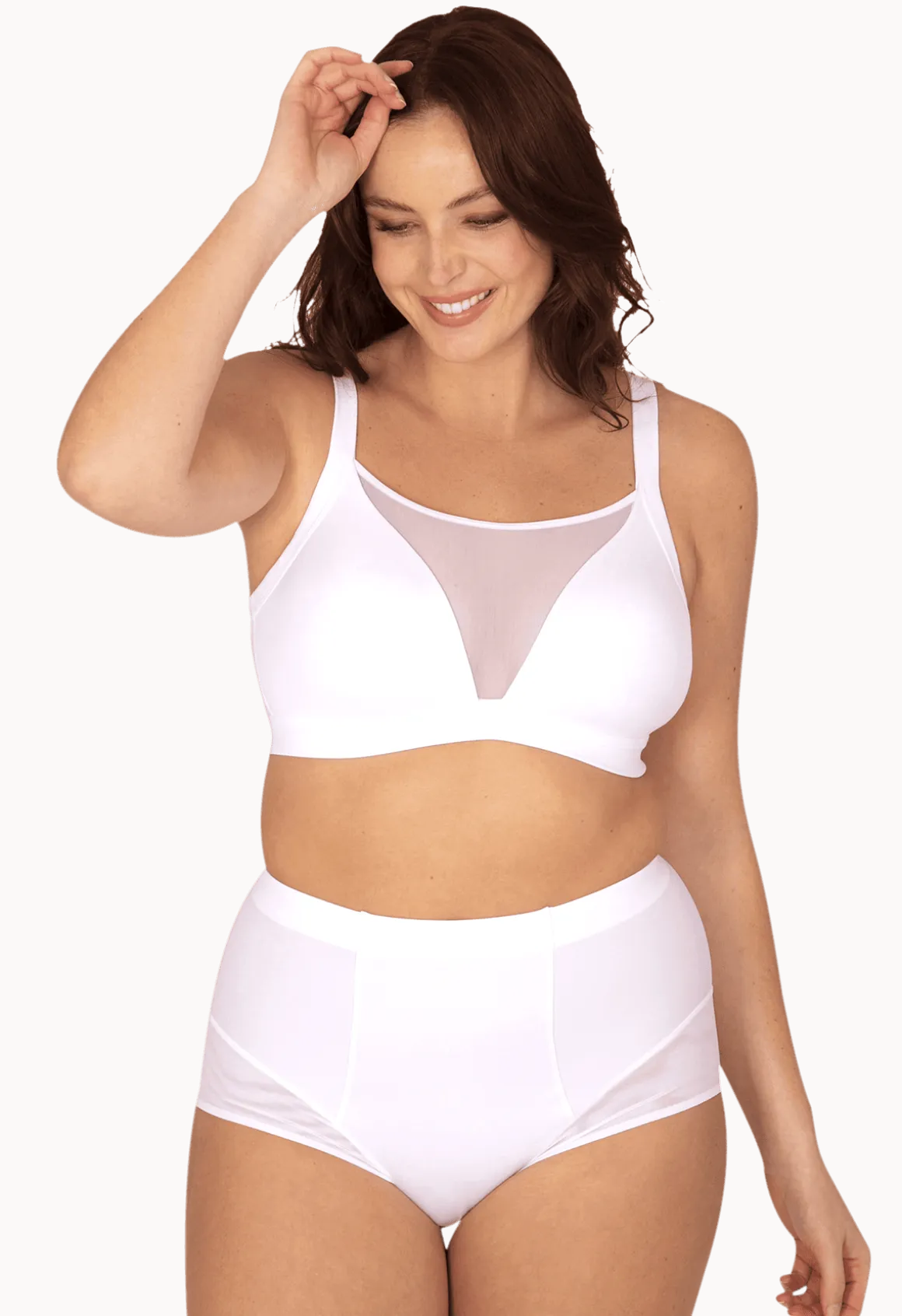 Soutien-gorge à coques Well Allure - Blanc