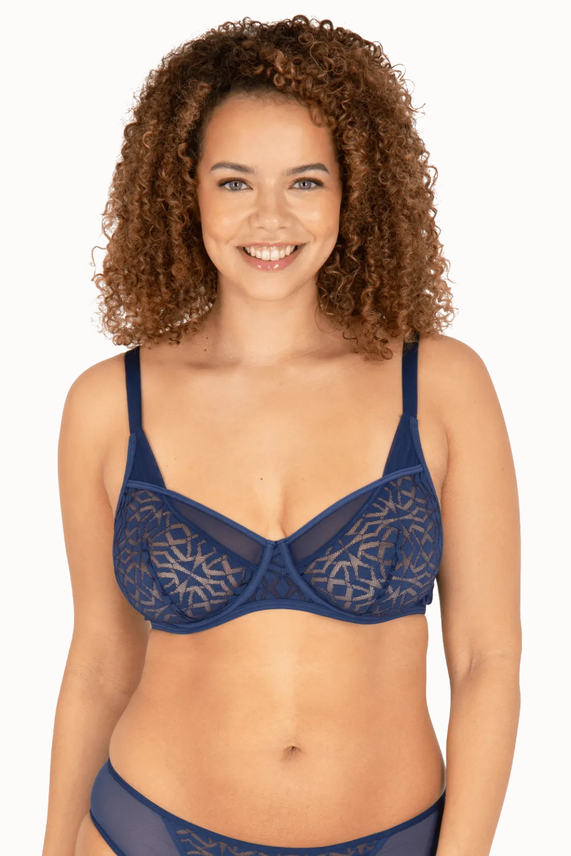 Soutien-gorge corbeille à armatures Equinoxe - Nuit étoilée