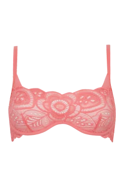 Soutien-gorge corbeille à armatures Soleil d'été - Rose bonbon