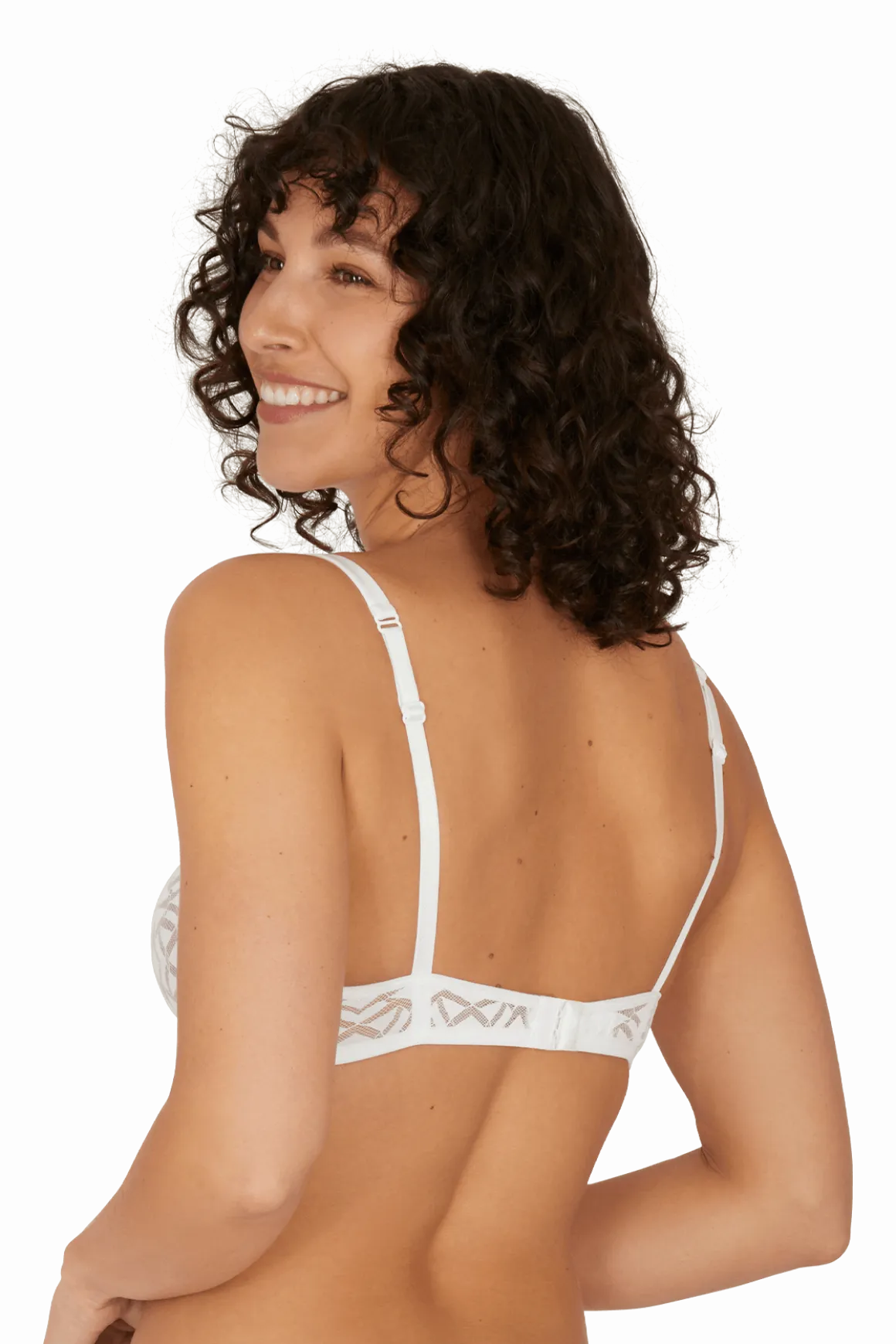 Soutien-gorge corbeille à armatures Equinoxe - Blanc naturel