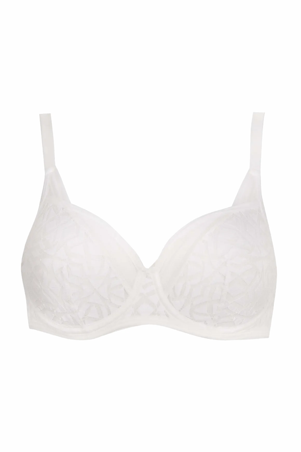 Soutien-gorge corbeille à armatures Equinoxe - Blanc naturel