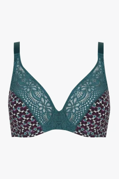 Soutien-gorge foulard à armatures L'irrésistible - Imprimé folk