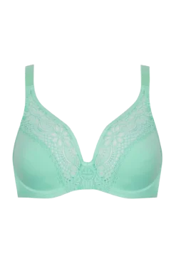 Soutien-gorge foulard à armatures L'irrésistible - Vert amande