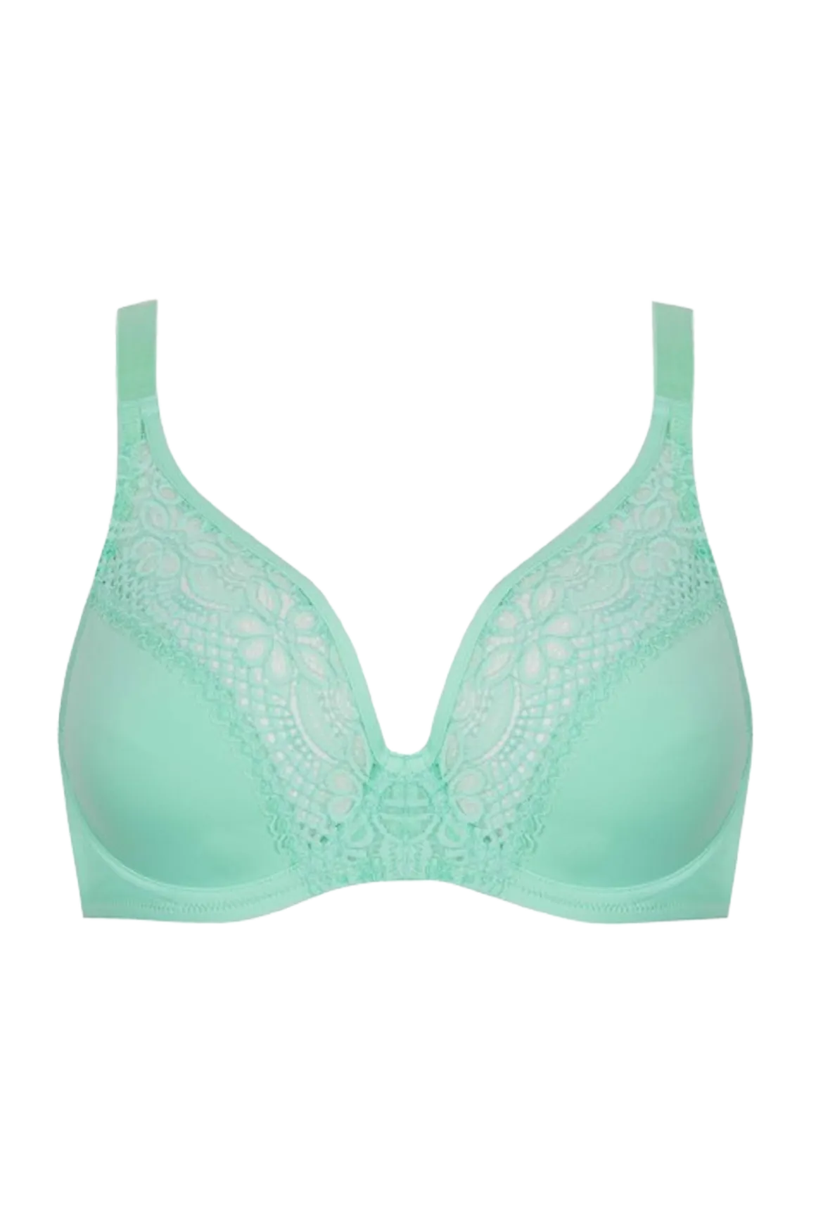 Soutien-gorge foulard à armatures L'irrésistible - Vert amande
