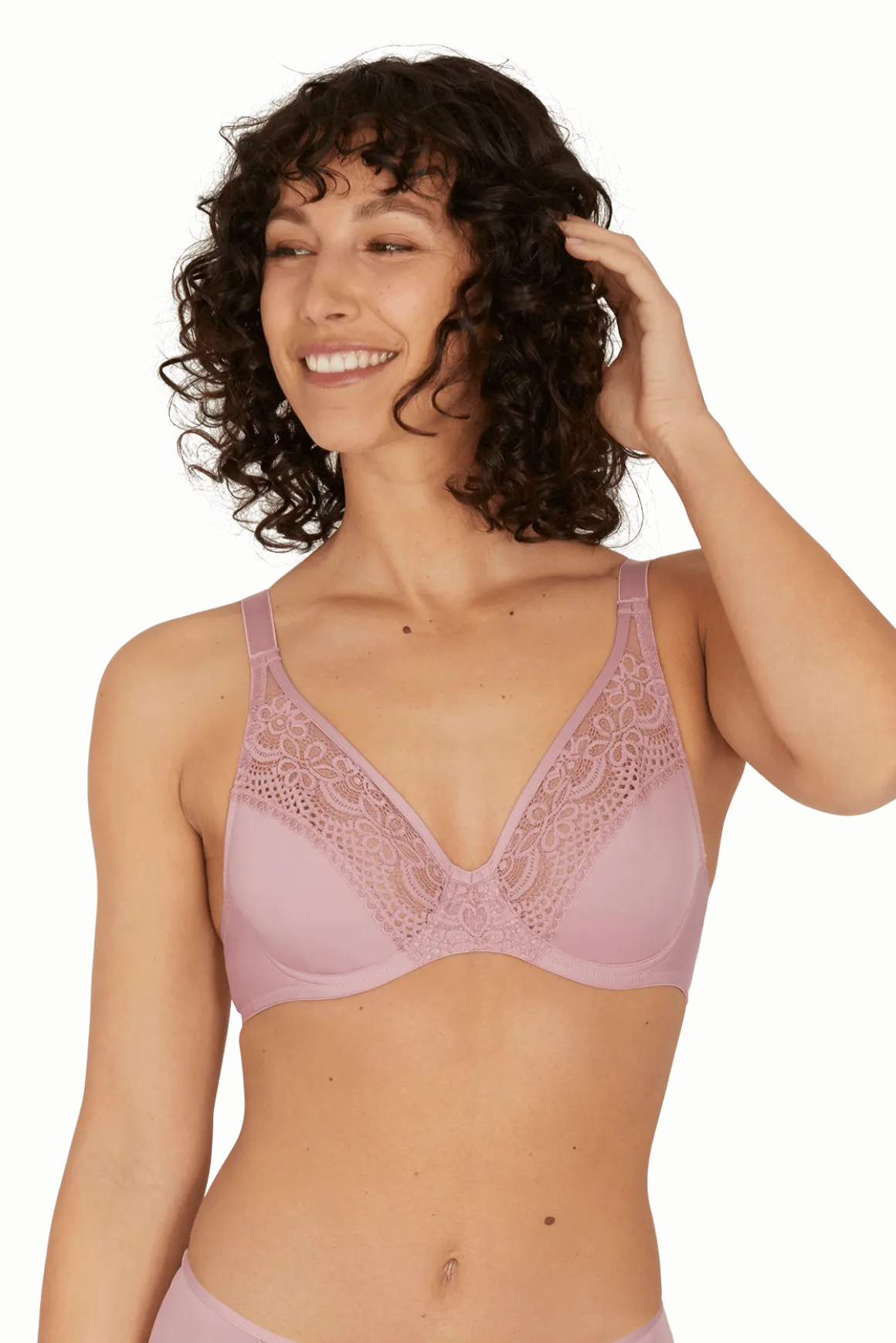 Soutien-gorge foulard à armatures L'irrésistible - Lilas