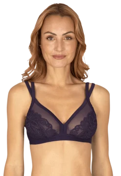 Soutien-gorge sans armatures Well Allure L'Original - Bleu nuit