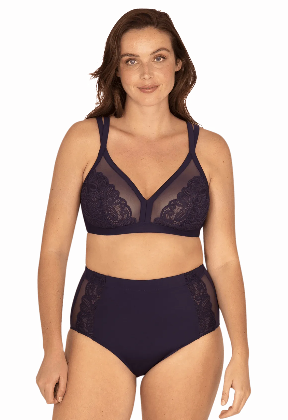 Soutien-gorge sans armatures Well Allure L'Original - Bleu nuit