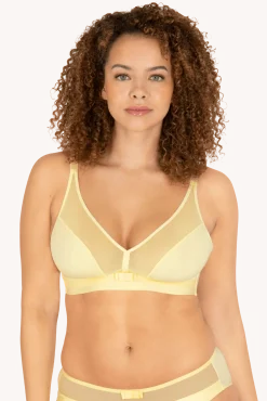 Soutien-gorge sans armatures Tulle Design - Limoncello