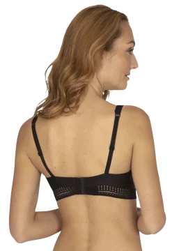 Soutien-gorge sans armatures Arty Graphik - Noir