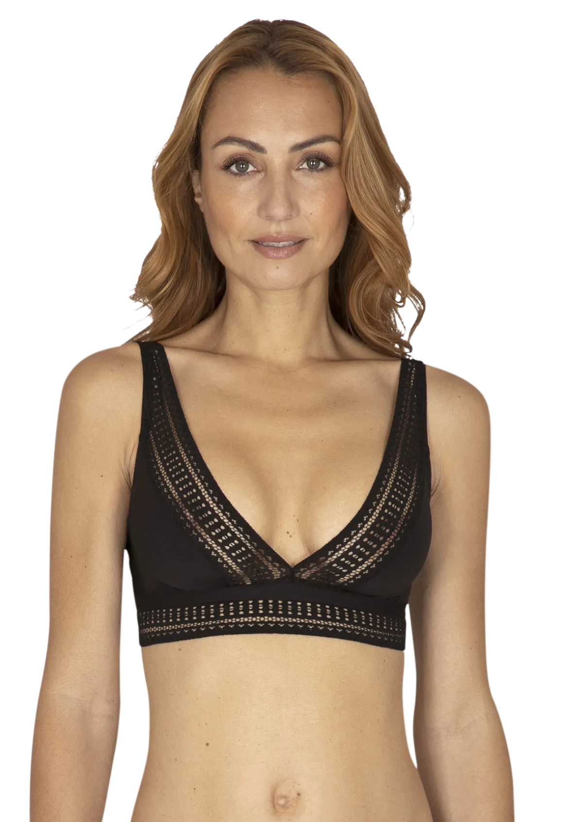 Soutien-gorge sans armatures Arty Graphik - Noir