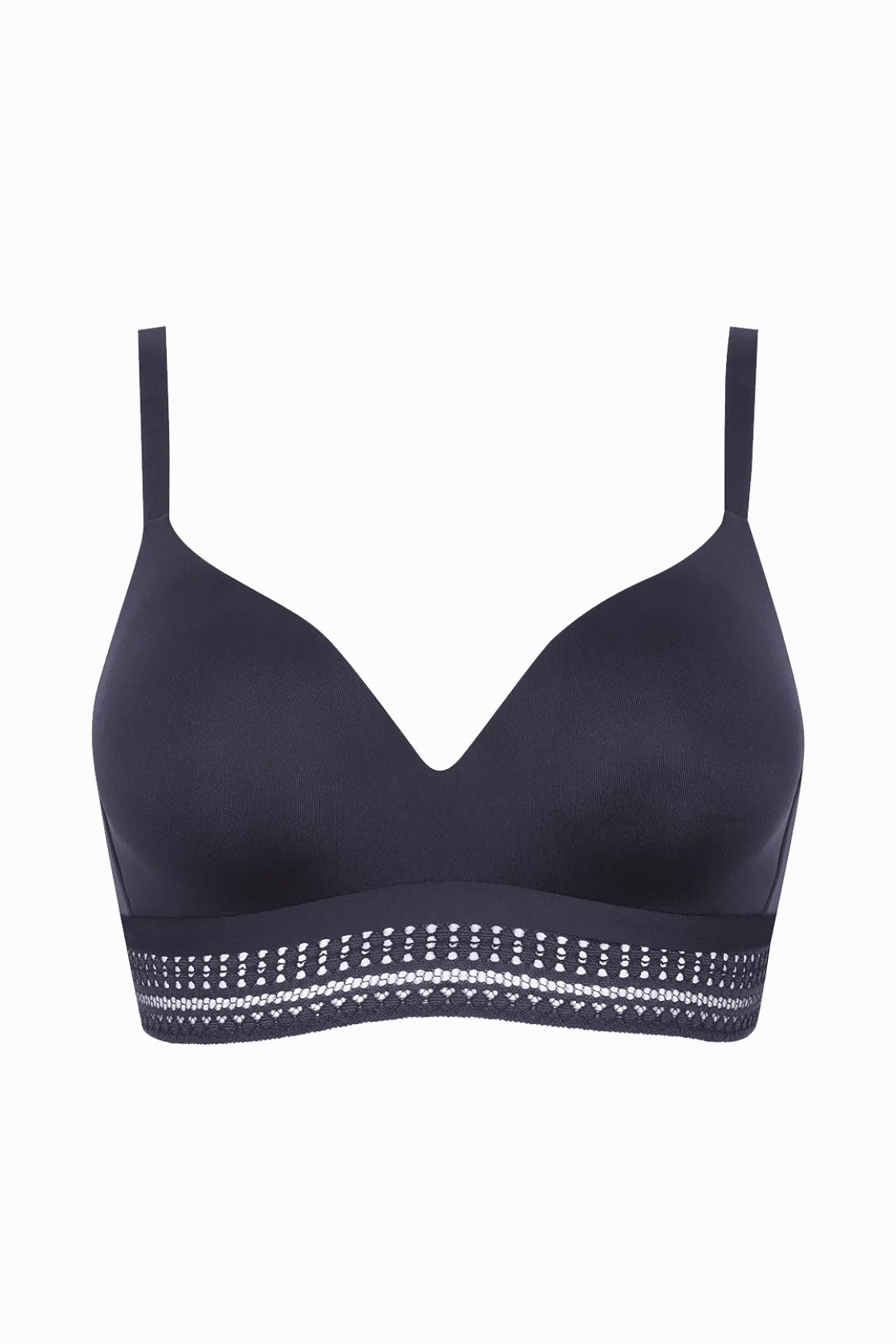 Soutien-gorge sans armatures coques souples Arty Graphik - Bleu nuit