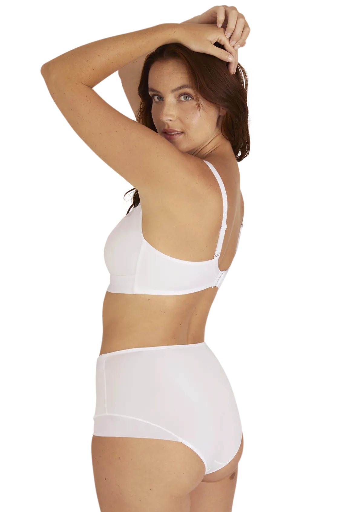 Soutien-gorge sans armatures Tulle Design - Blanc