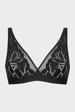 Soutien-gorge sans armatures Dentelle Prodigieuse - Noir